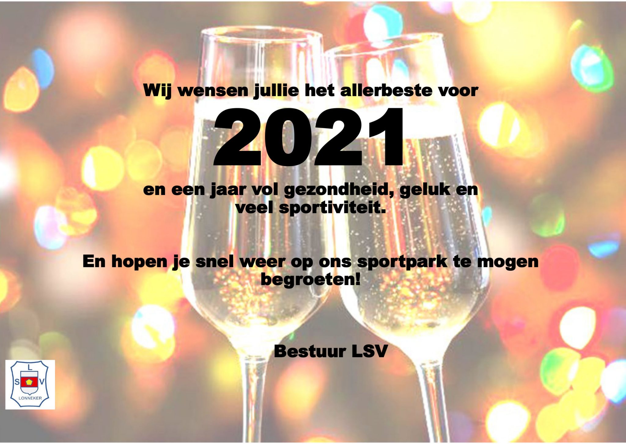 De beste wensen voor 2021!